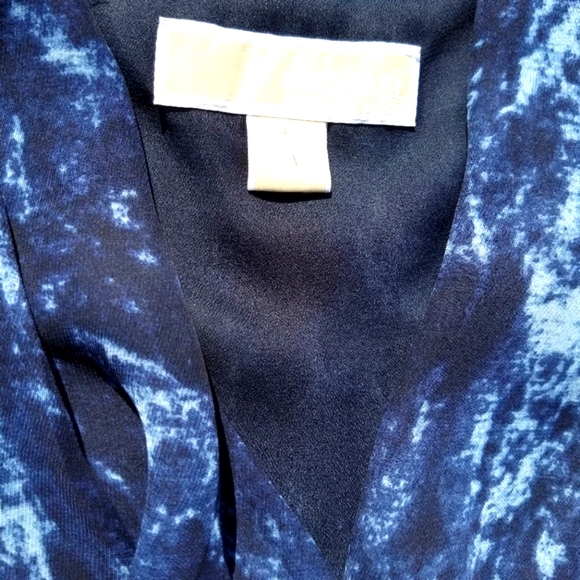 Michael Kors Tie Dye Wrap Dress Sz 6 - Picture 5 of 6